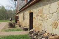 The distillery building at the George Washington Distillery at Mount Vernon in Virginia, near Washington DC.