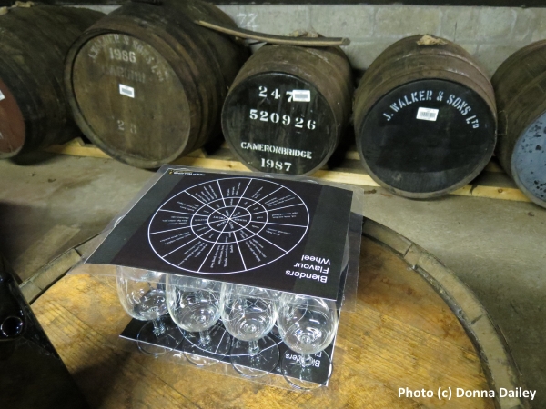 Learning the art of whisky blending at the Cardhu Distillery during the Spirit of Speyside Whisky Festival