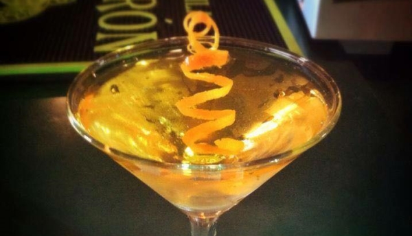 A Cocktail at Shady's cocktail bar in Phoenix Arizona