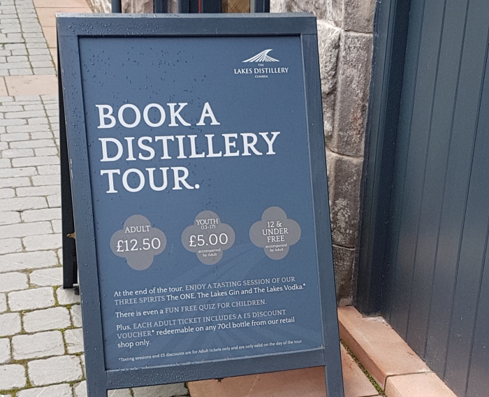 lakes distillery tour discount code