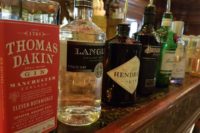 Six gins to taste at the London gin masterclass at The Trading House