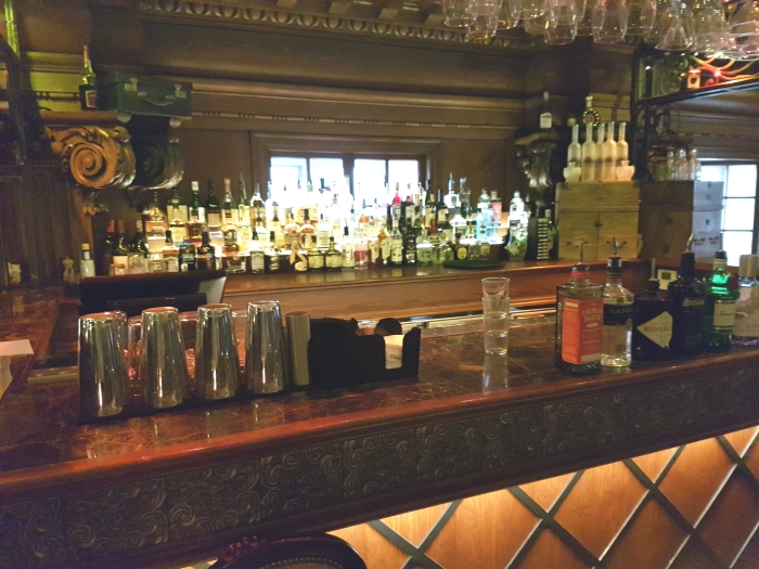 Private bar at the London gin masterclass at The Trading House