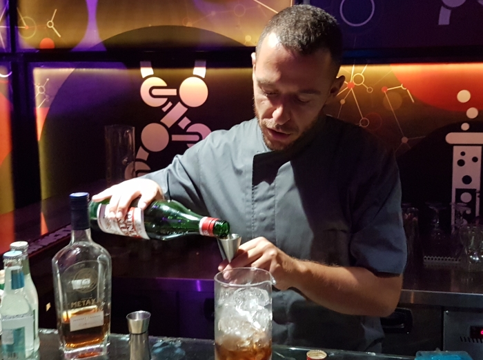 Aris Chatziantoniou of the MoMix Bar Kerameikos in Athens