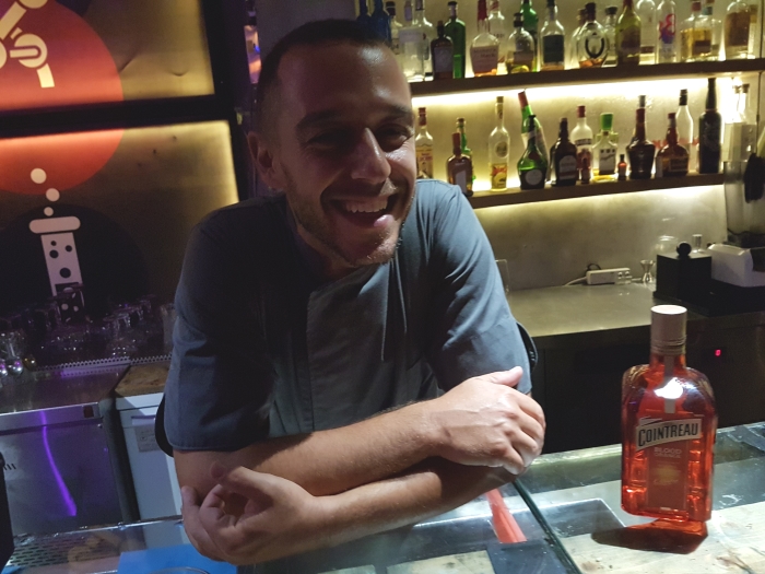 Aris Chatziantoniou of the MoMix Bar Kerameikos in Athens