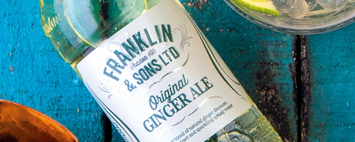 Bottle of Franklin and Sons Original Ginger Ale