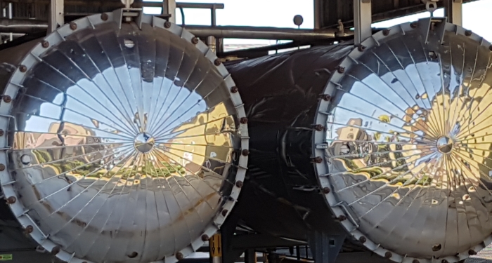 Touring the Cazadores tequila distillery in Jalisco, Mexico.