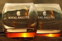 Royal Salute whisky glasses