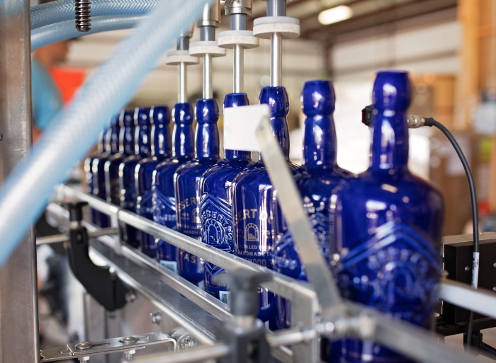 Desert Door Texas Sotol Bottling Line