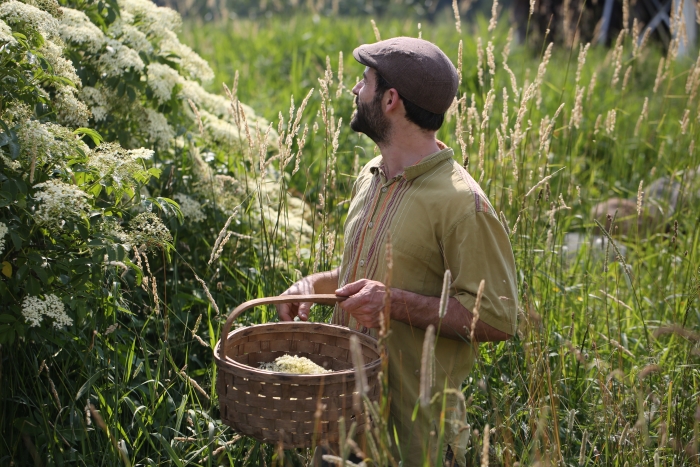 Foraging at Tamworth Distilling in New Hampshire