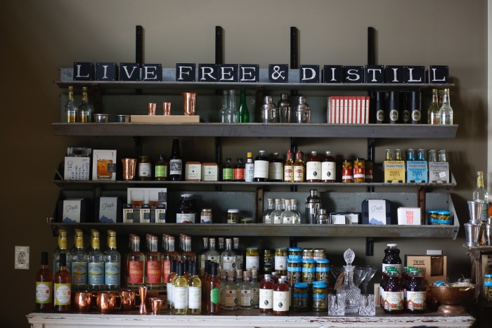 The Mercantile at Tamworth Distilling in New Hampshire