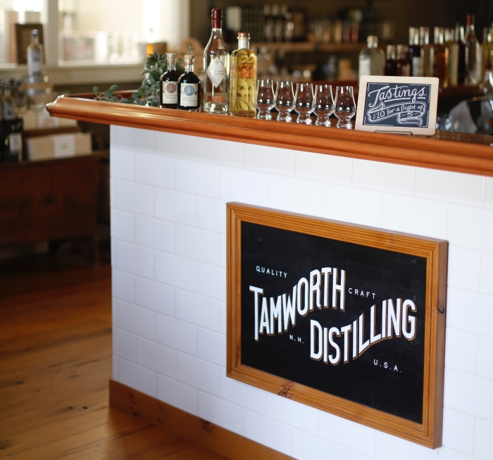 A Tasting Session at Tamworth Distilling in New Hampshire