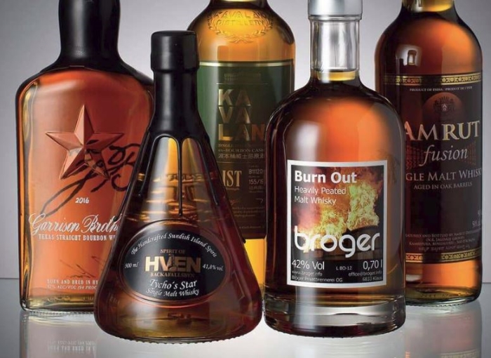 Sample spread from the World's Best Whiskies book review