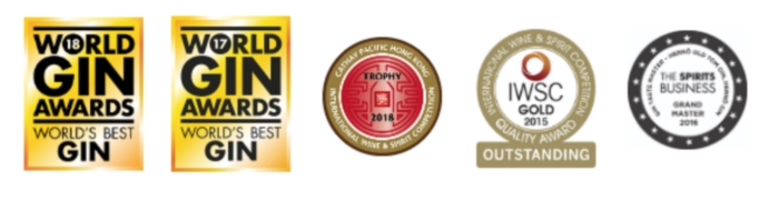 Awards won by Herno's Old Tom Gin