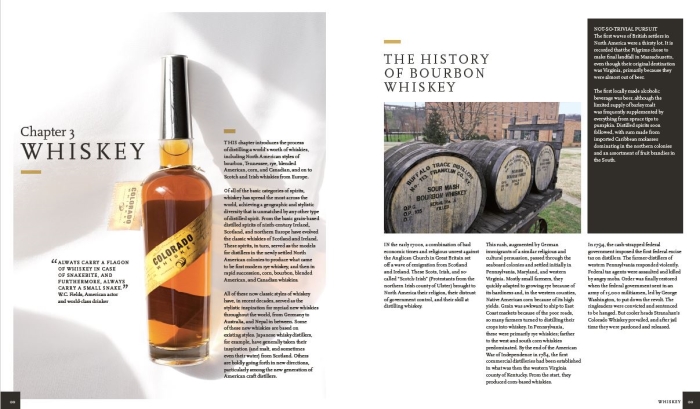 Opening pages of the chapter on whiskey from a review of the book The Art of Distilling