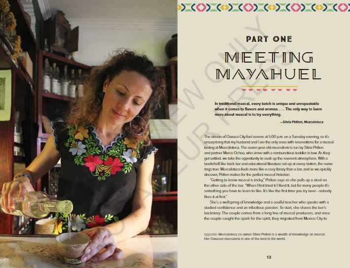 Sample spread from Mezcal by Emma Janzen book review