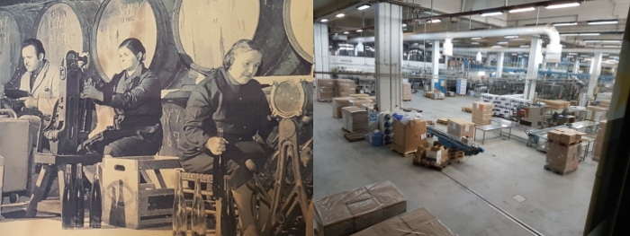 The Metaxa Distillery as it was and as it is