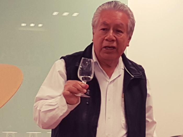 Cirilo Oropeza, Master Distiller at the Espolon tequila distillery in Jalisco, Mexico