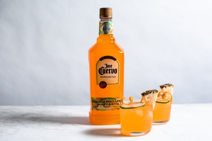 Jose Cuervo ready-to-serve orange and pineapple margaritas