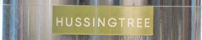 Hussingtree asparagus gin label