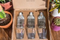 A tasting gift set of three mezcals from Sin Gusano