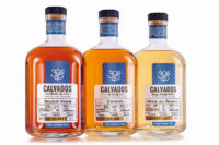 Three bottles from the 30 and 40 calvados distillery