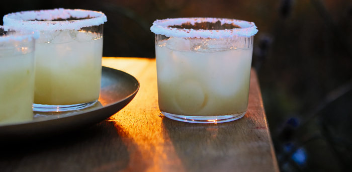 A gin paloma cocktail from the 100 gin cocktails recipe book from Sipsmith gin