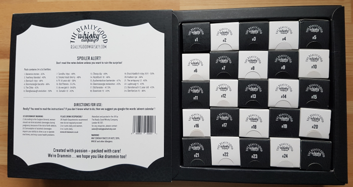 The Really Good Whisky Company's Advent Calendar