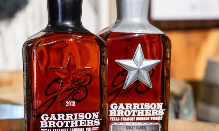 Garrison Brothers Texas Bourbon bottles