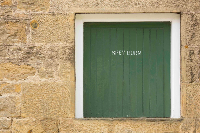 The Speyburn whisky distillery on Speyside in Scotland