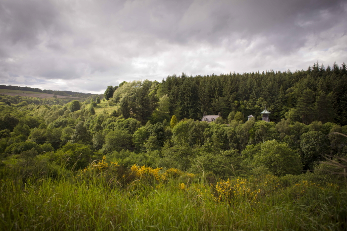 The Speyburn whisky distillery on Speyside in Scotland