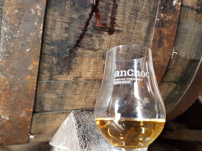 Visiting the Knockdhu anCnoc distillery on Speyside in Scotland