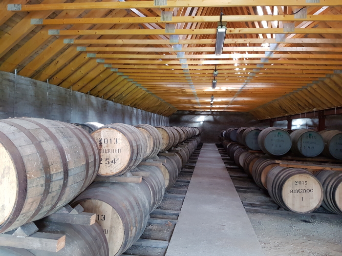 Visiting the Knockdhu anCnoc distillery on Speyside in Scotland