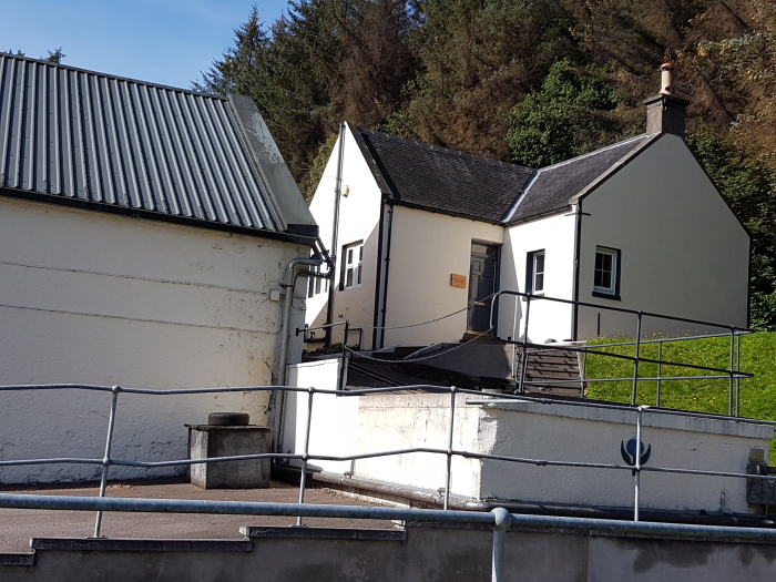 The Speyburn Whisky Distillery on Speyside in Scotland
