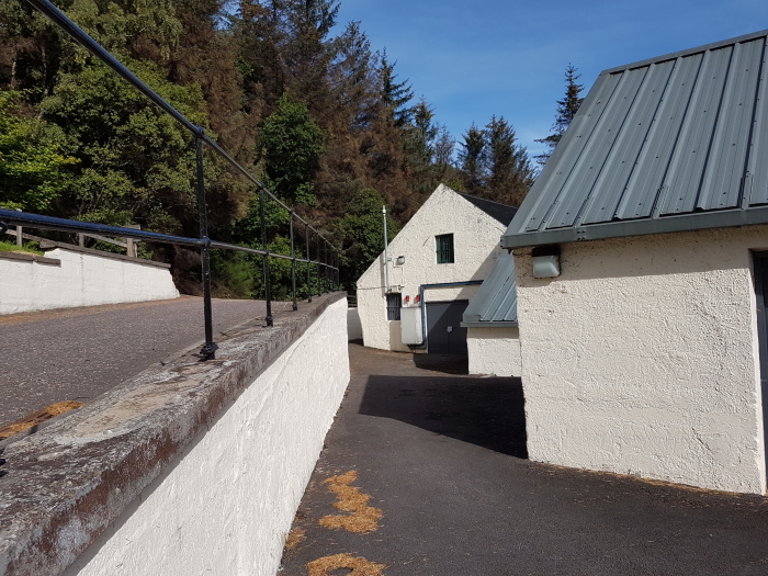 The Speyburn Whisky Distillery on Speyside in Scotland