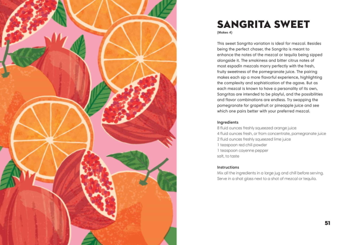 Tequila Made Me Do It Book review Sangrita Sweet Recipe
