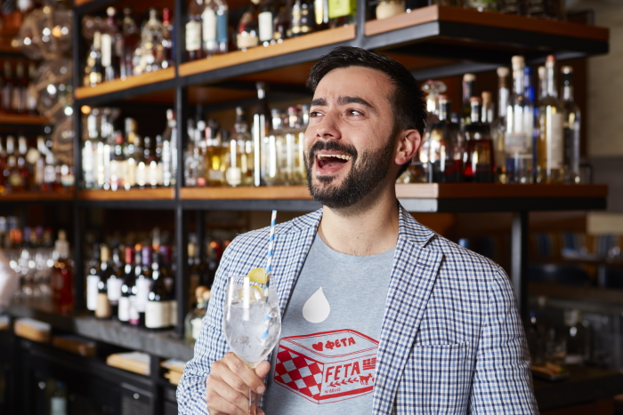 Johnny Livanos of Stray Dog Wild Gin from Greece