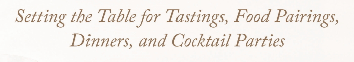 Which Fork Do I Use with My Bourbon, book on bourbon tastings and bourbon-themed parties.