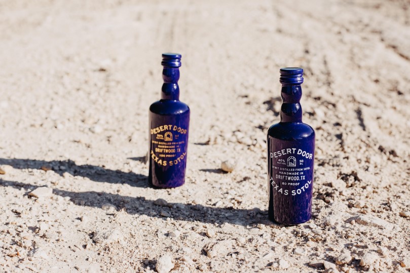 Desert Door oak-aged Texas sotol miniatures