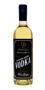 Heritage Distilling Char Barrel Finished vodka bottle