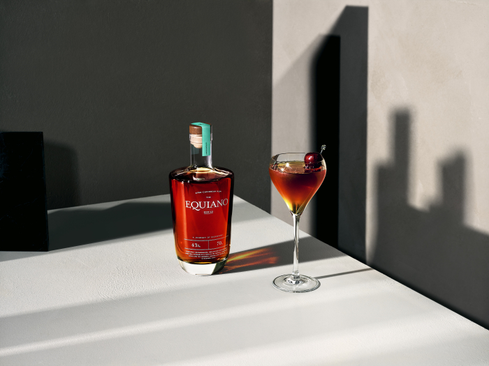 Equiano Manhattan rum cocktail