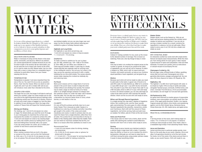 Spirited Cocktails from Around the World book sample spread