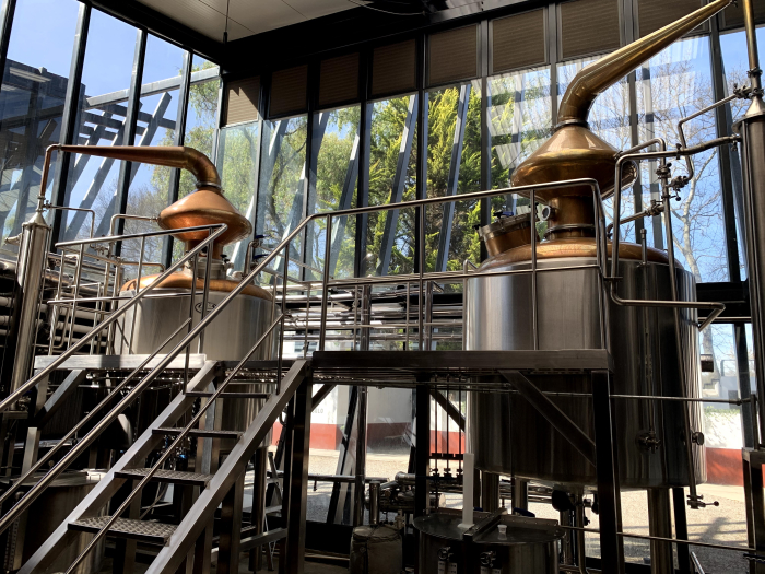 Abasolo Mexican Whisky Distillery Copper Stills