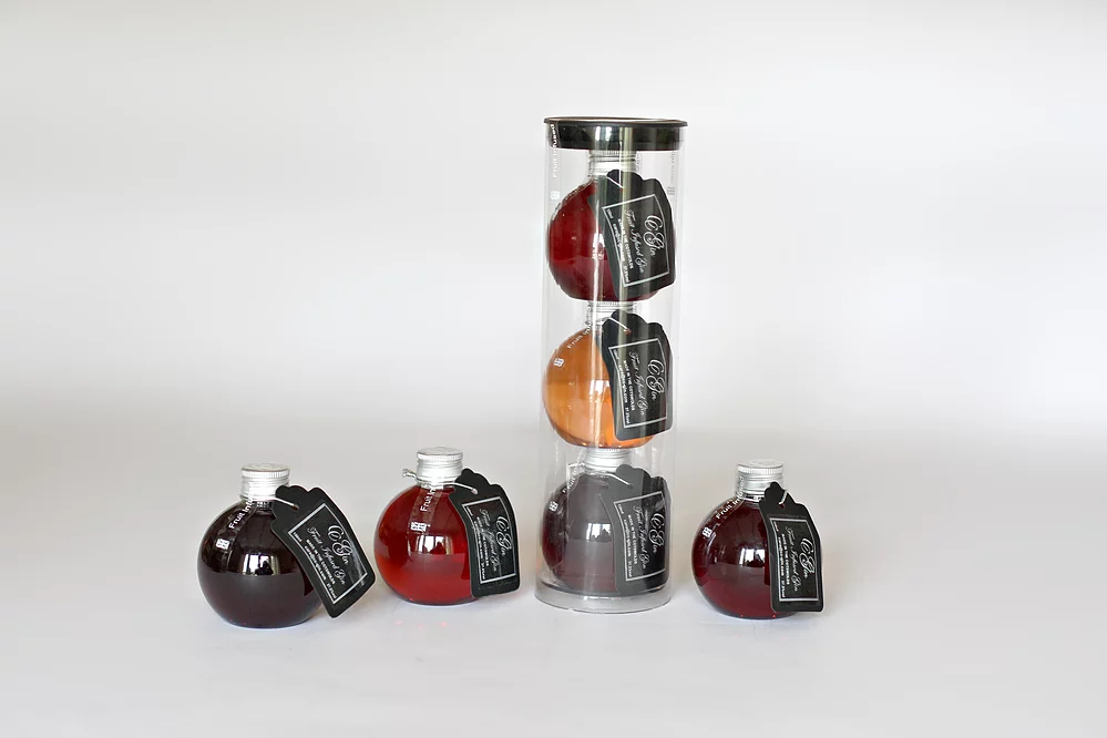 CC Gin Christmas baubles