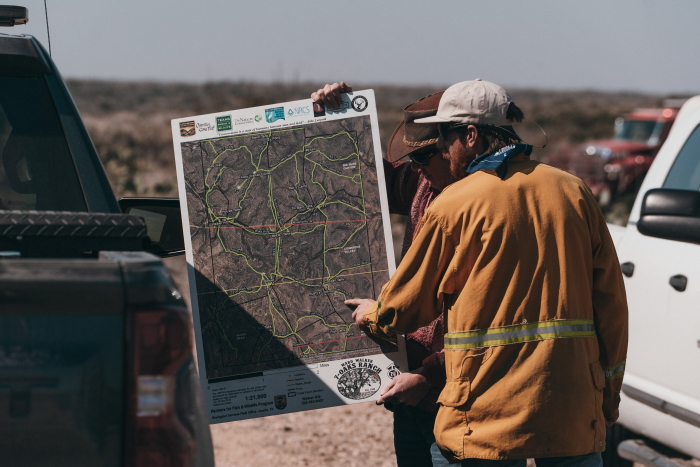 Planning a prescribed fire in Texas