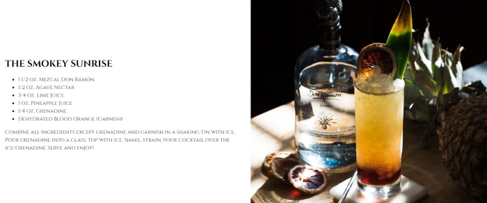 Mezcal Don Ramon mezcal cocktail recipe
