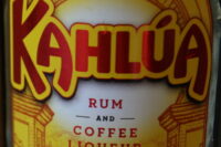 Kahlua bottle label