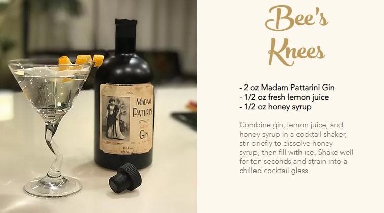 Madam Pattirini Gin cocktail recipe