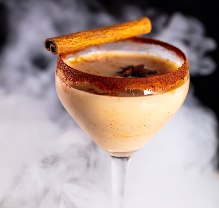 Canelazo Rum Cocktail made with Ron Barcelo