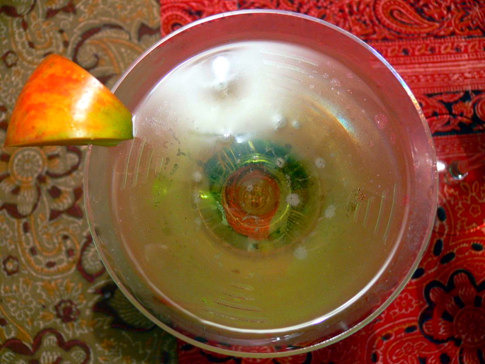 An Appletini Cocktail