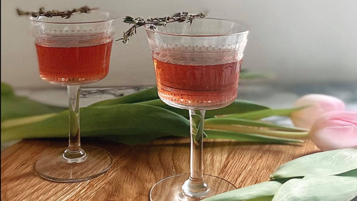 Arbikie Strawberry Kiss Martini